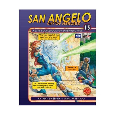 Gold Rush Hero & Champions San Angelo - City of Heroes (1.5 Ed) VG+