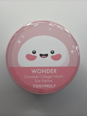 TONYMOLY Wonder Ceramide Collagen Mochi Eye Patches (60 In Each Container)