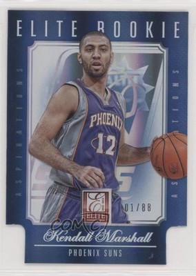 2012-13 Elite Aspirations Blue Die-Cut 1/88 Kendall Marshall #264 Rookie RC fm0