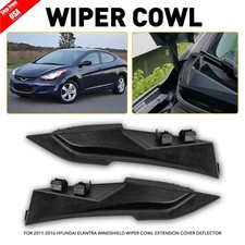 2pc Corner Windshield Wiper Cowl Cover For 2011-2016 Hyundai Elantra 861533x000
