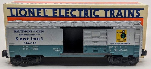 Coche de carga Lionel 6-19278 calibre O Baltimore y Ohio Sentinel #6464325 LN/caja | Condition: Used