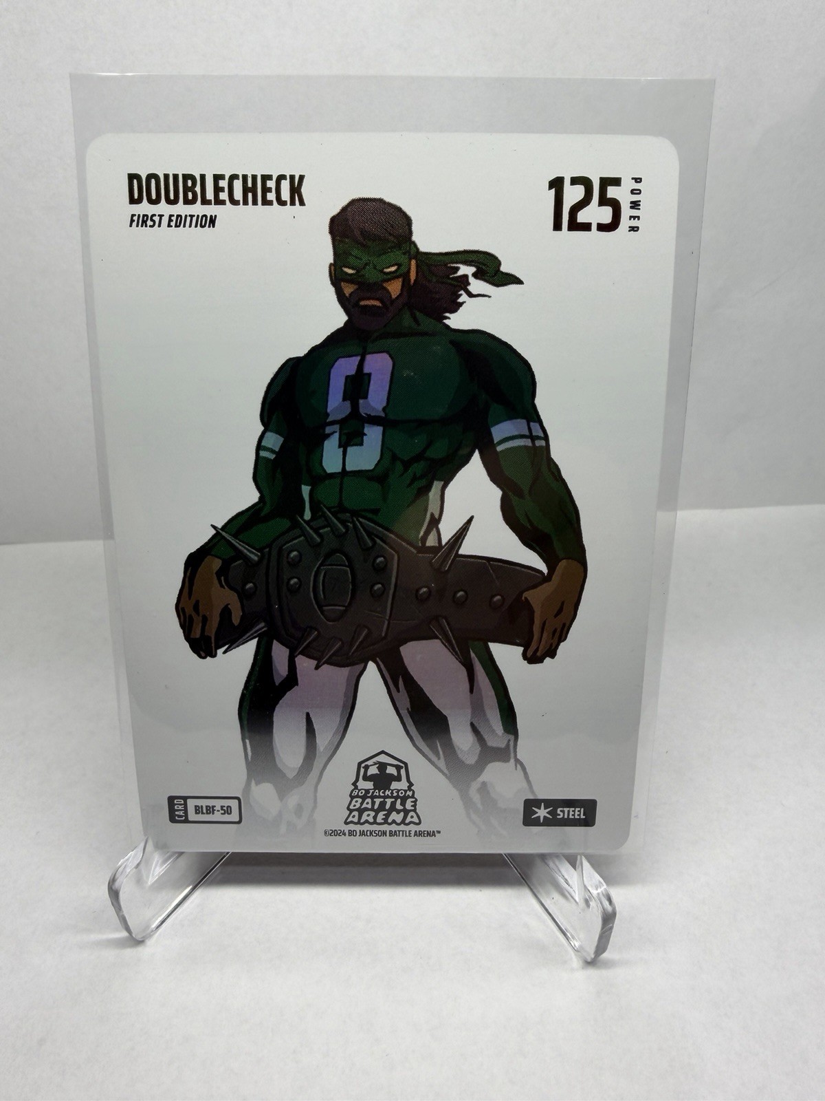 Bo Jackson Battle Arena - Doublecheck Steel Blizzard Battlefoil -BLBF-50