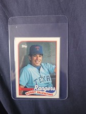 1989 Topps - Team Checklist Bobby Valentine #314