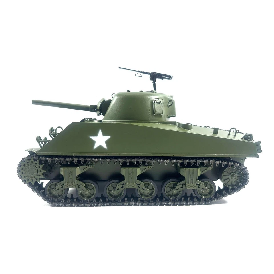 1/16 Mato Almost 100% Metal M4A3 Sherman RC KIT Tank Infrared Recoil 1230 Tank - Image 2 of 4