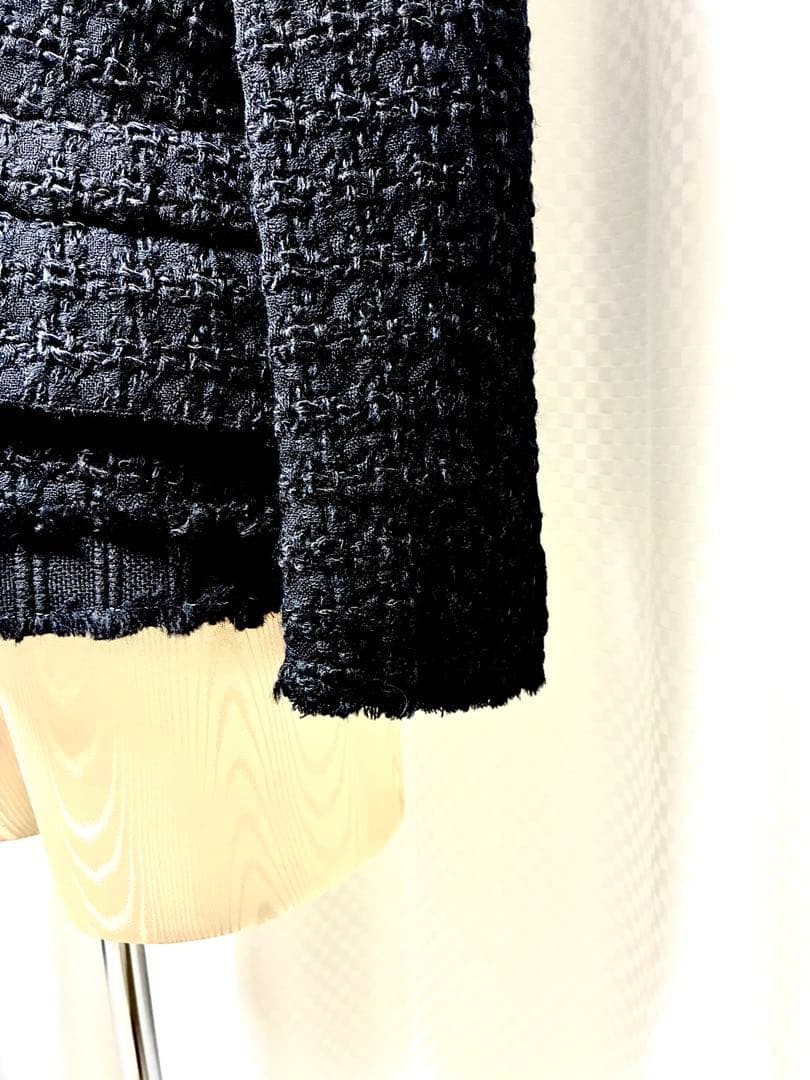 PRADA Tailored Jacket Excellent Condition Tweed B… - image 8