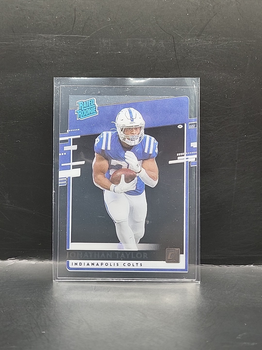 2020 Chronicles Jonathan Taylor Clearly Donruss Rated Rookie RC #RR-JT