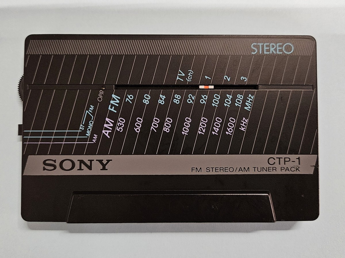 Sony Walkman CTP-1 Cassette Radio Tuner Module Stereo FM/AM | eBay