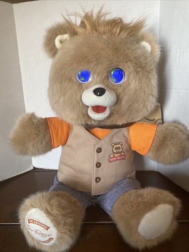 Teddy Ruxpin 2017 Animated Plush Talking Storytelling Bear Bluetooth LCD Eyes