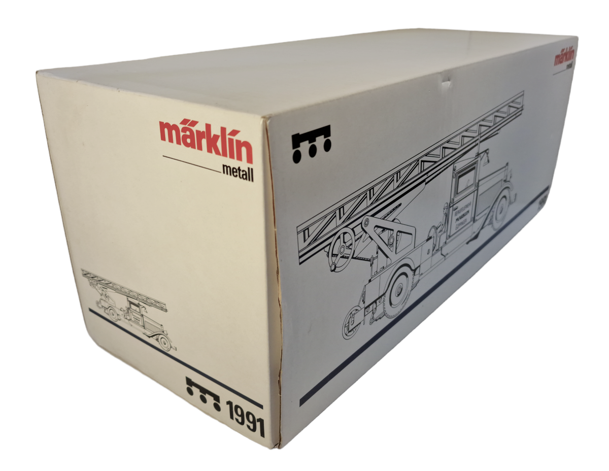 Märklin 1991 Camión de Bomberos Werksfeuerwehr Güppingen Raro