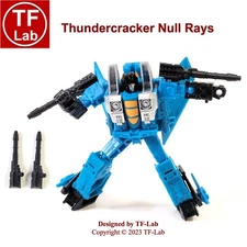 Null Ray Gun Black Upgrade Kit for Transformers Legacy Evolution Thundercracker