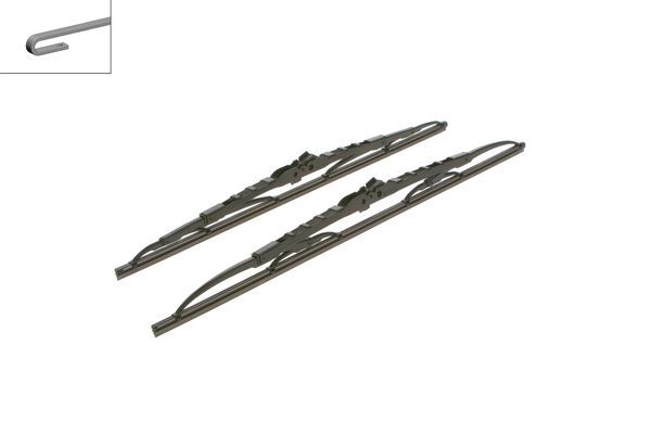 Bosch 3 397 118 563 Wiper Blade For Chevrolet CitroËN Daewoo Honda Hyundai Hyun-image