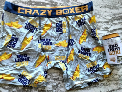 Fizzy Boxer Crazy Boxer Bud Light Boxer Brief Microfiber XLarge MINT FREE SHIPPING ...