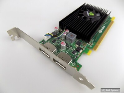 HP 707252-001 NVIDIA NVS 310 512MB DDR3 Grafikkarte PCIe 2x DisplayPort, BULK
