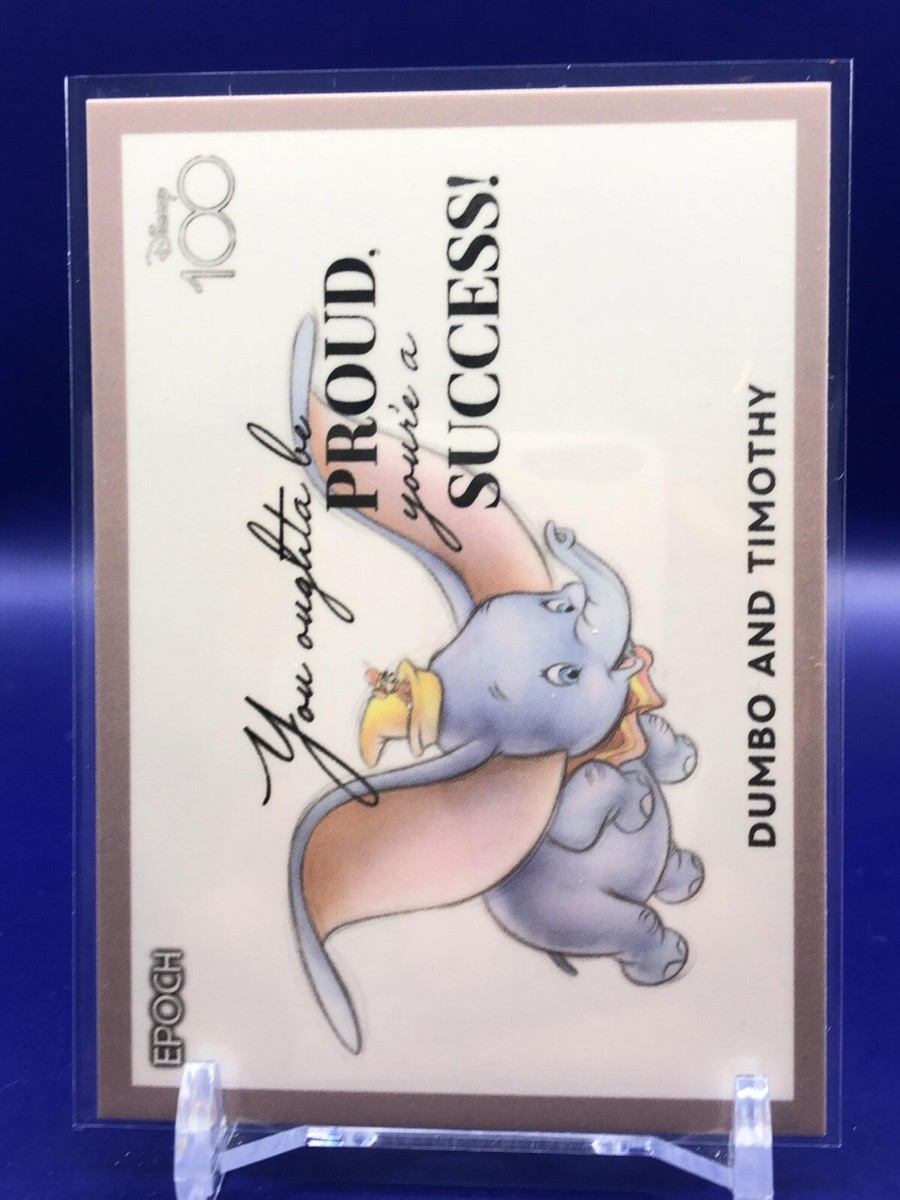 Dumbo and Timothy 05 Disney 100 Card Epoch 2023 Japanese | eBay