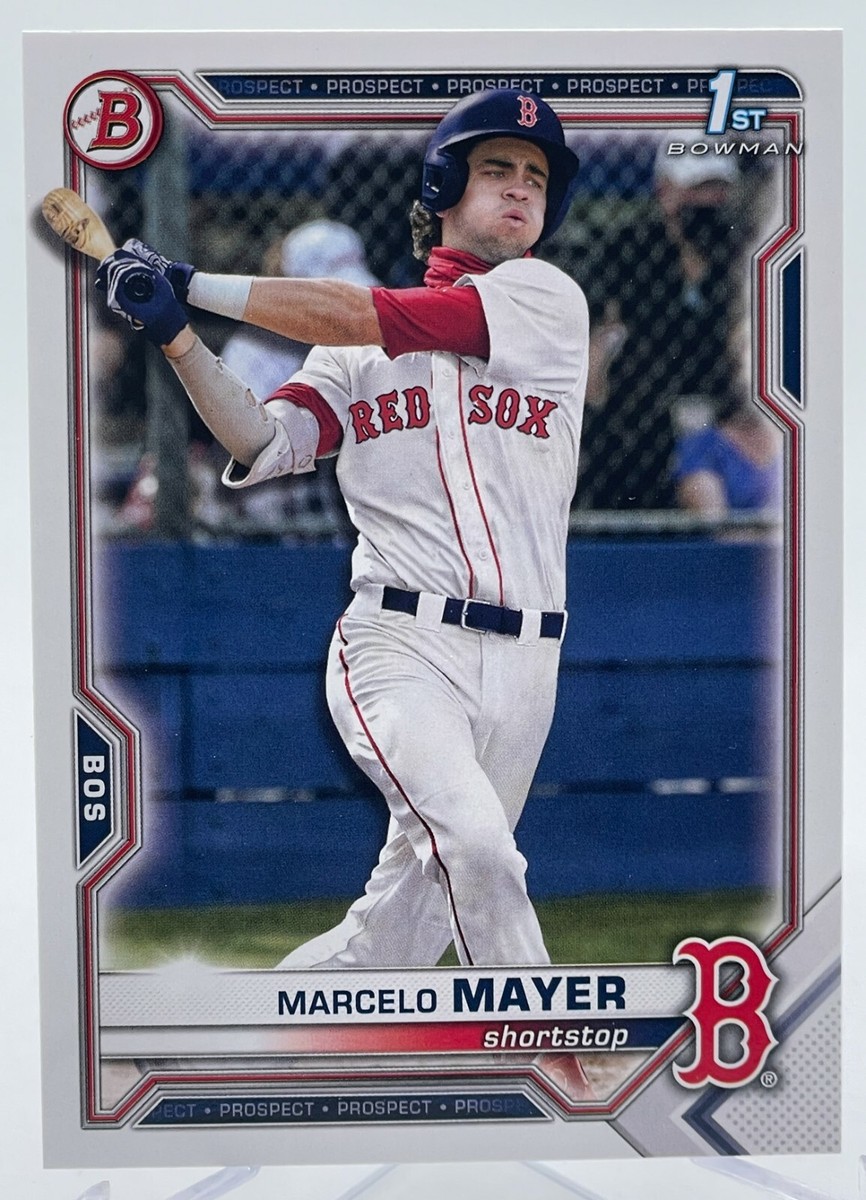Marcelo Mayer 2021 Bowman Draft First 1st BD-174 RED SOX QTY