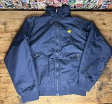 Wear Guard Masters Golf Jacket Augusta National Windbreaker Navy Fleece Lined