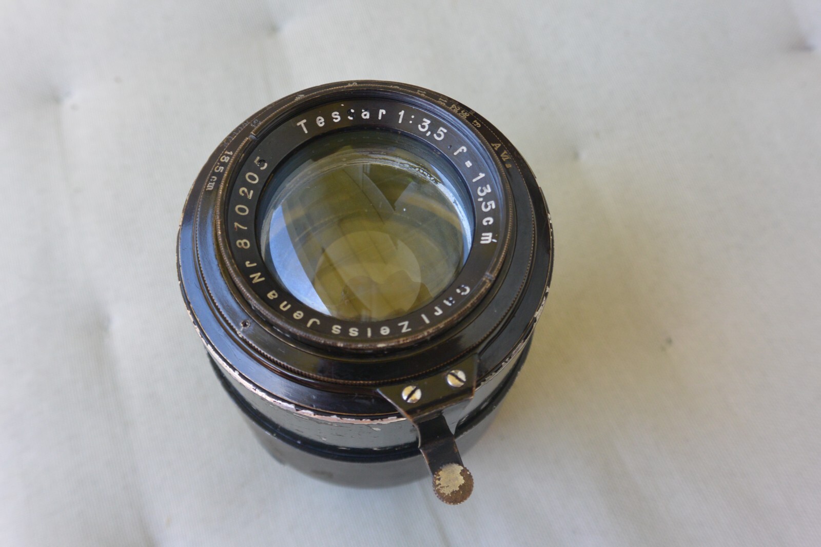 Vintage Carl Zeiss Jena 135mm F3.5 Tessar M42 Lens Adapter