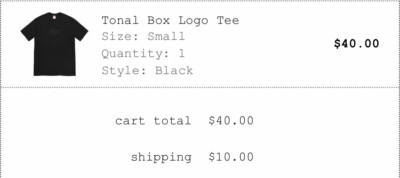 Supreme Tonal Box Logo Tee S Black SS23✓ | eBay