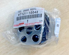 Genuine OEM Toyota GR Yaris Brake Pedal Pad MT P/N 47121-10040