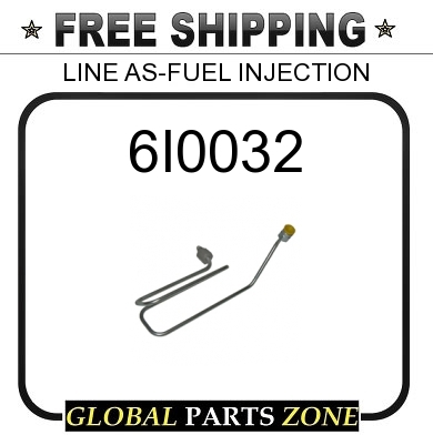 6I0032 - LINE AS-FUEL INJECTION 4P8752 4W6312 7C6932 6I32 for 