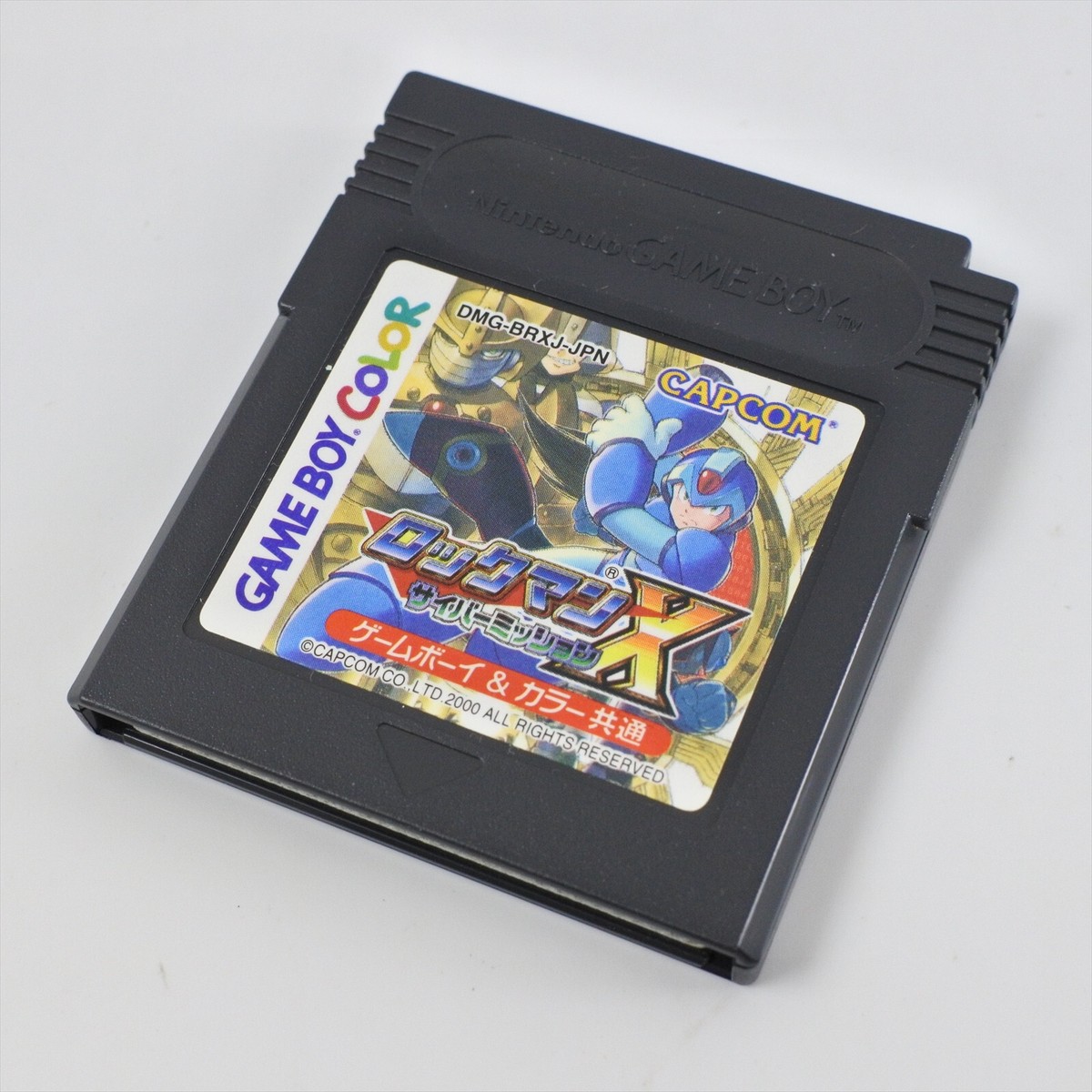 Gameboy Color Nintendo ROCKMAN X Cyber Mission Megaman GB