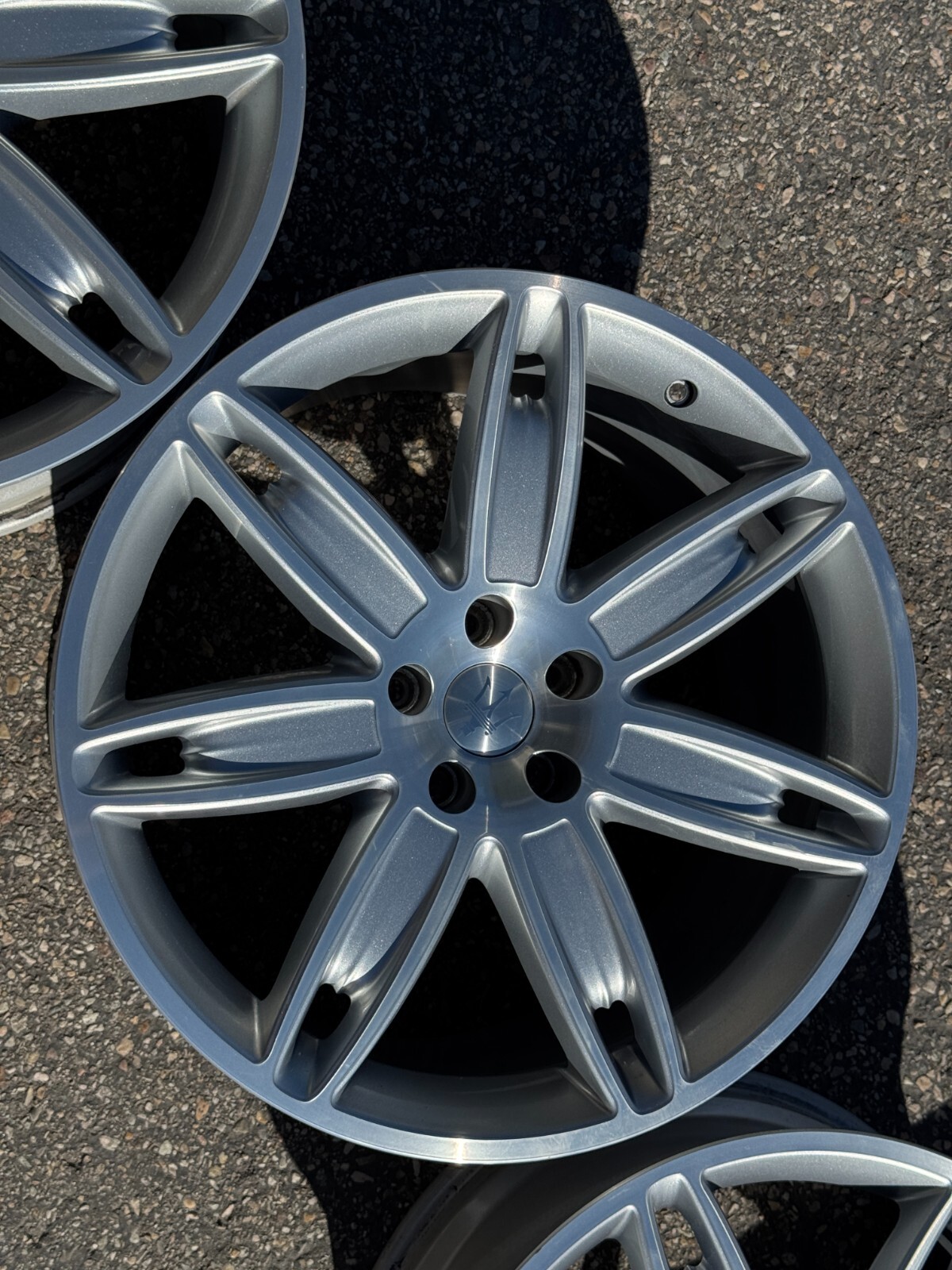 20" MASERATI QUATTROPORTE GHIBLI WHEELS RIMS 5X120 FACTORY STOCK OEM 5X114.3