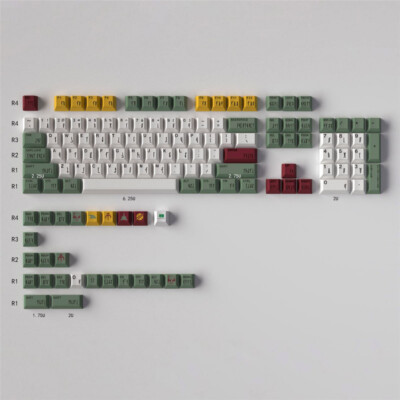 Mandalorian Boba Fett Keycap 130Keys MX Switch for Mechanical Keyboard Star Wars