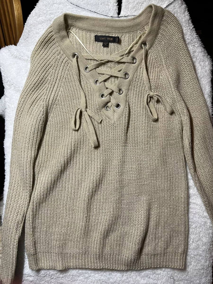Cream colored hotsell pullover sweater