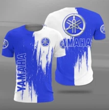 Yamaha BLue Top Gift Top Men's TShirts 3D SIZE S TO 5XL Printed New