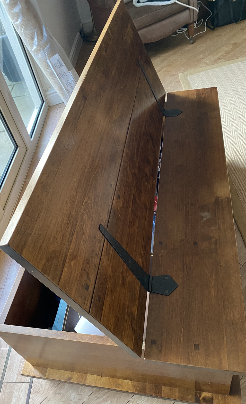 Laura Ashley Dark Chestnut Garrat 12 Drawer Coffee Table. eBay