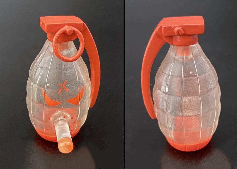 Frank Kozik Firmado Autografiado 2007 2" Kidrobot Mongers Serie 1 Sarge Transparente Var Foto 3 de 3