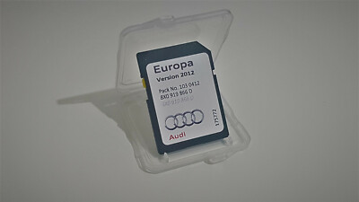 Genuine Audi A1 A6 A7 Q3 RMC Maps Sat Nav SD Card 2012 8X0919884D