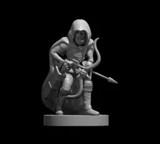 Gnome Male Ranger 28mm Scale DND D&D Tabletop Miniature