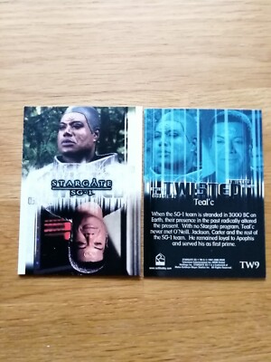 Stargate Season 8 Twisted Insert Trading Card TW9