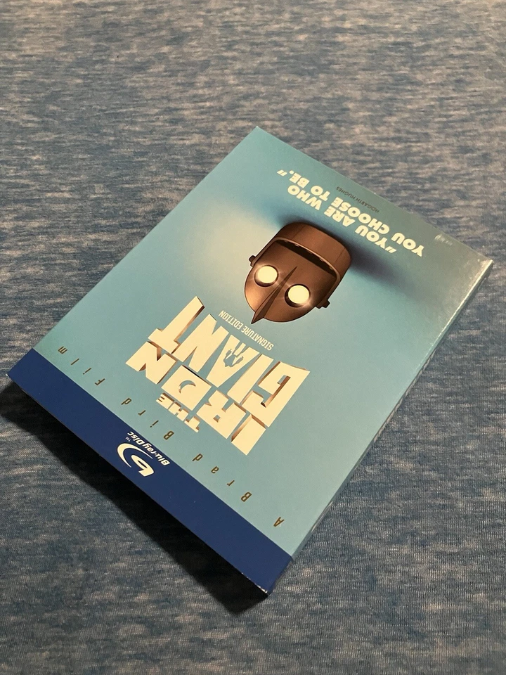 The iRoN GiANT: blu-ray w/ “SUPER RARE/OOP/READ DESC” Slipcover  🤖BRaND NeW🤖 - Image 4 of 4