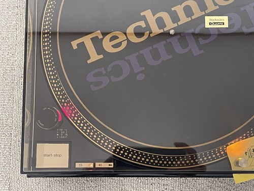 Technics SL-1200LTD Limited Edition Direct Drive Turntable Gold Black Tested - Picture 7 of 24