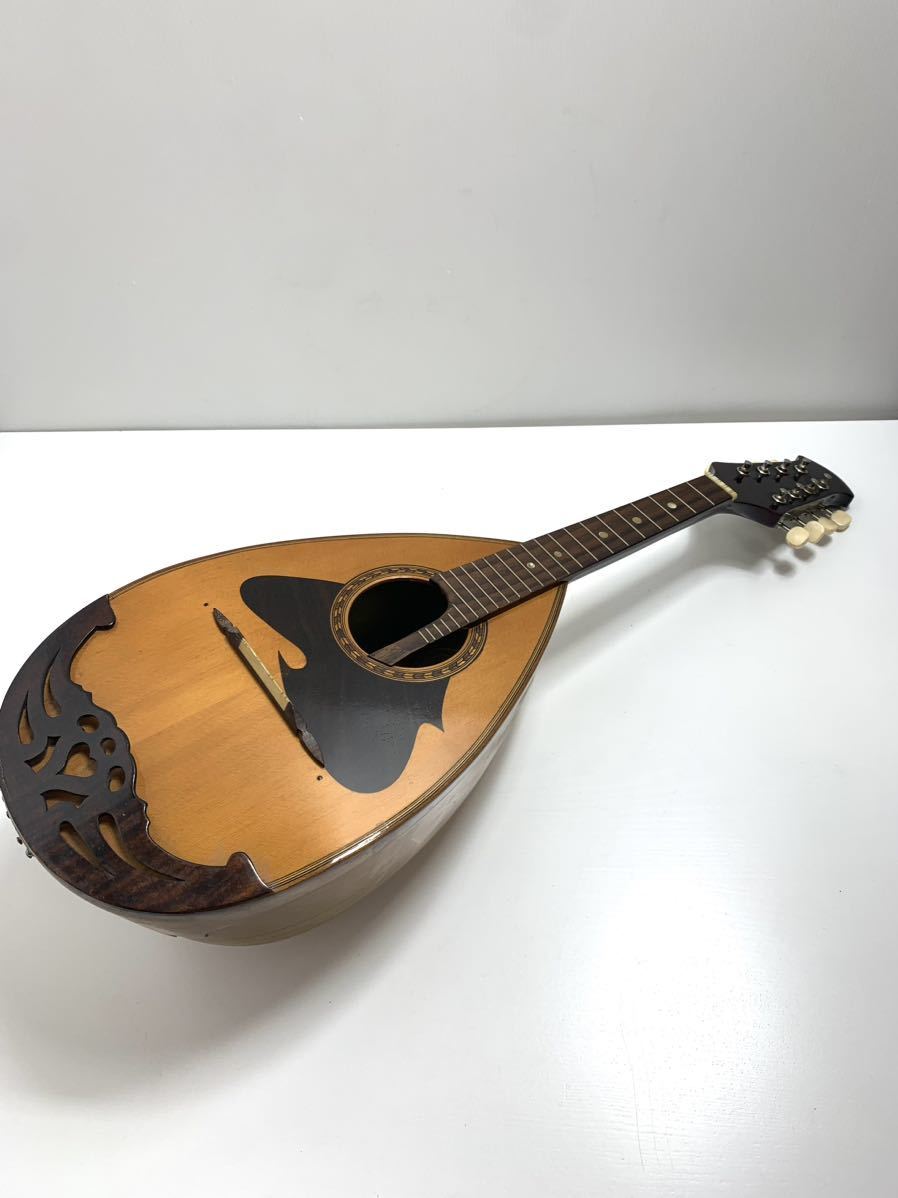 ★SUZUKI マンドリン Model No226 1968年 Mandolin Suzuki Nagoya Japan Bowl Back No.226 1968 Natural