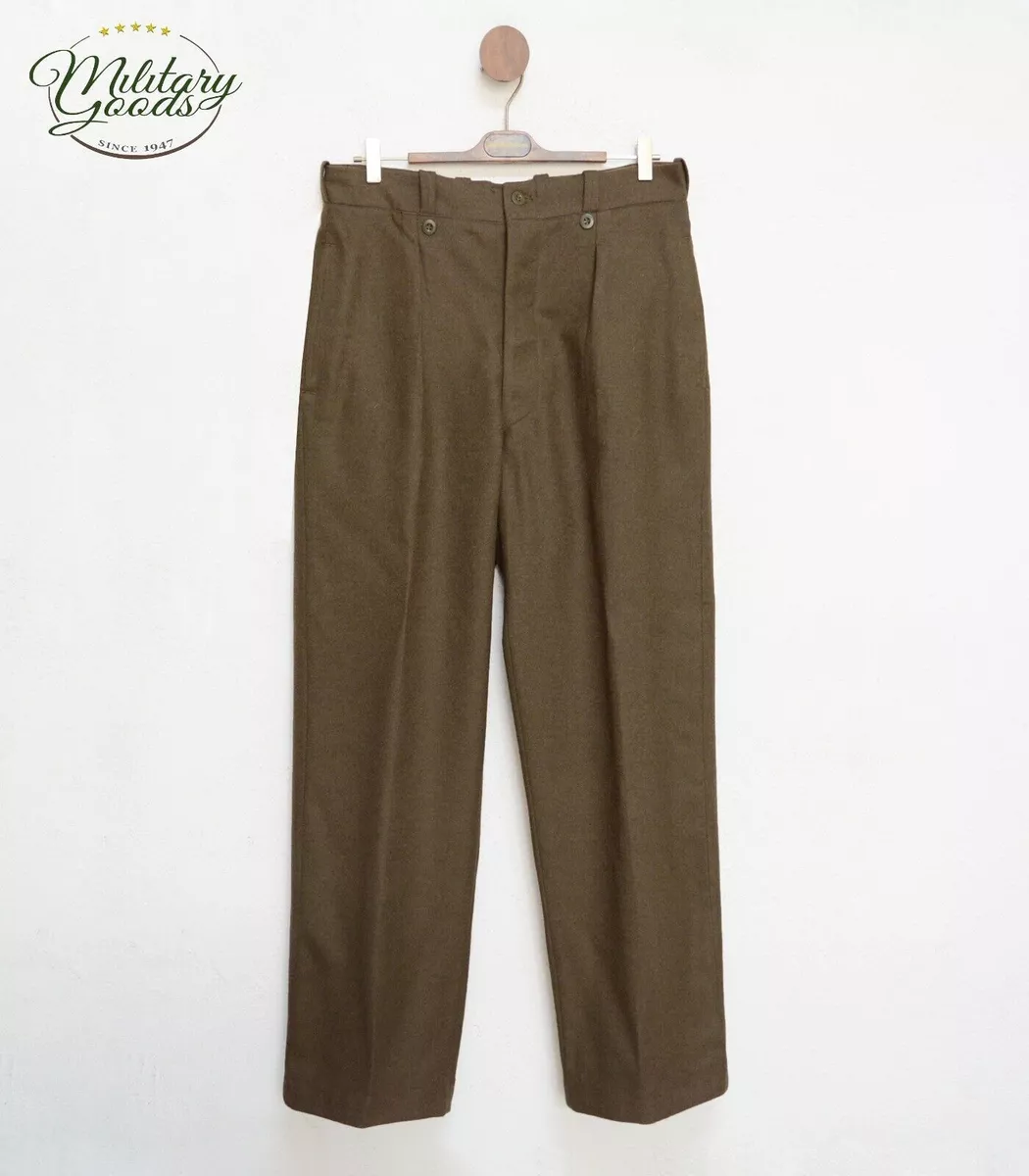 Military Wool Chino Pants French Army M52 French Wool Chino Pants