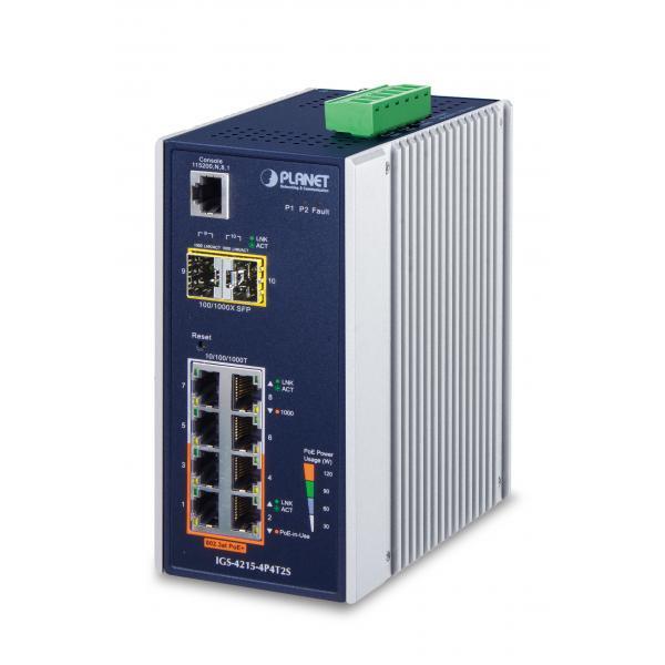 PLANET IGS-4215-4P4T2S switch di rete Gestito L2/L4 Gigabit Ethernet [10/100/100