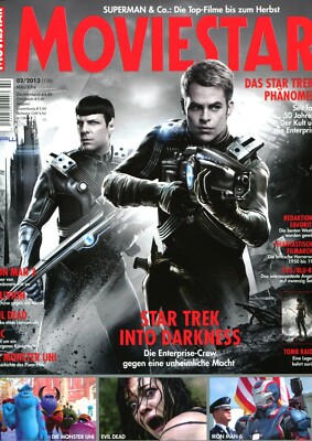 MOVIESTAR: 02/2013  Mai/Juni :(Heft 138) Cover: Star Trek: Into the Darkness