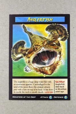 Weird N  Wild Creatures Monsters of the Deep Karte # Seeteufel # 2006