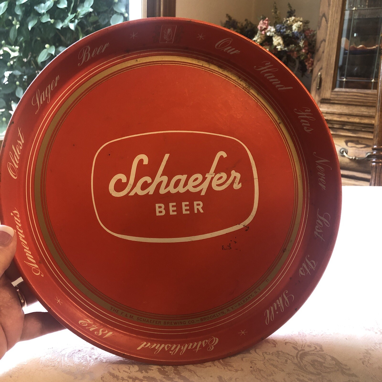 Schaefer Vintage Beer Tray eBay