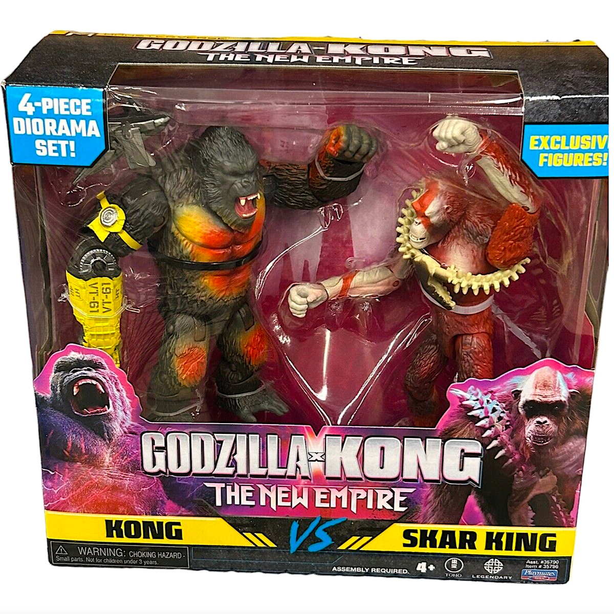 NEW Godzilla X Kong: The New Empire Two Pack Exclusive Set. Kong