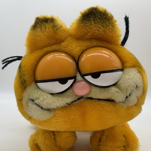 Vintage Garfield Cat Stuffed Animal Lot of 4 Puppet Sitting Standing Dakin Tabby - Picture 17 of 24