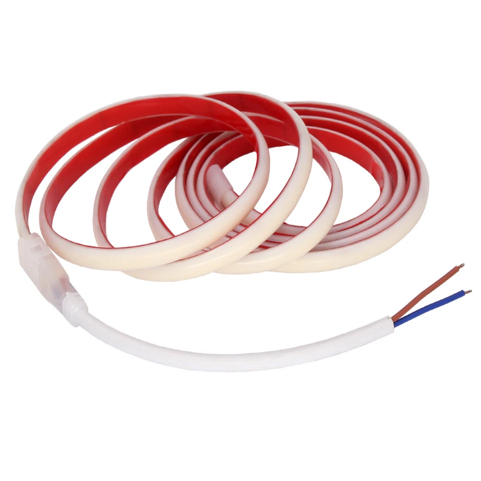 24V COB LED Streifen Neon Lichtschlauch Wasserdicht Haus Innen Außen Garten Boot - Bild 2 von 4