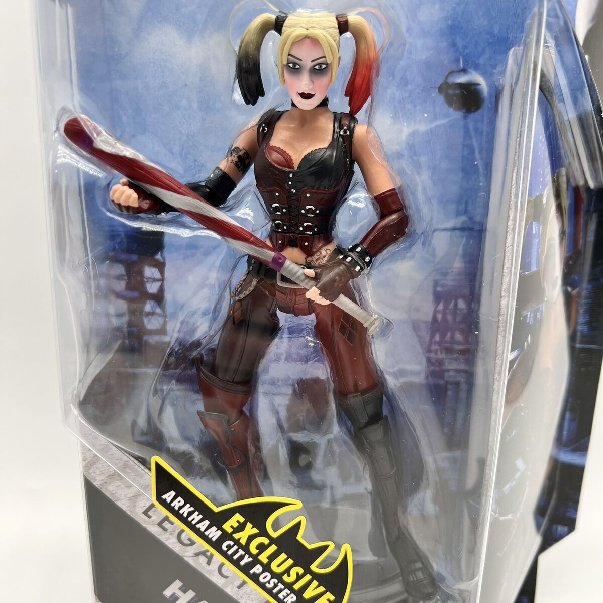 Bonecos Batman Arkham City DC Direct :: Boneca da Harley Quinn (aberto) -  Arte em Miniaturas