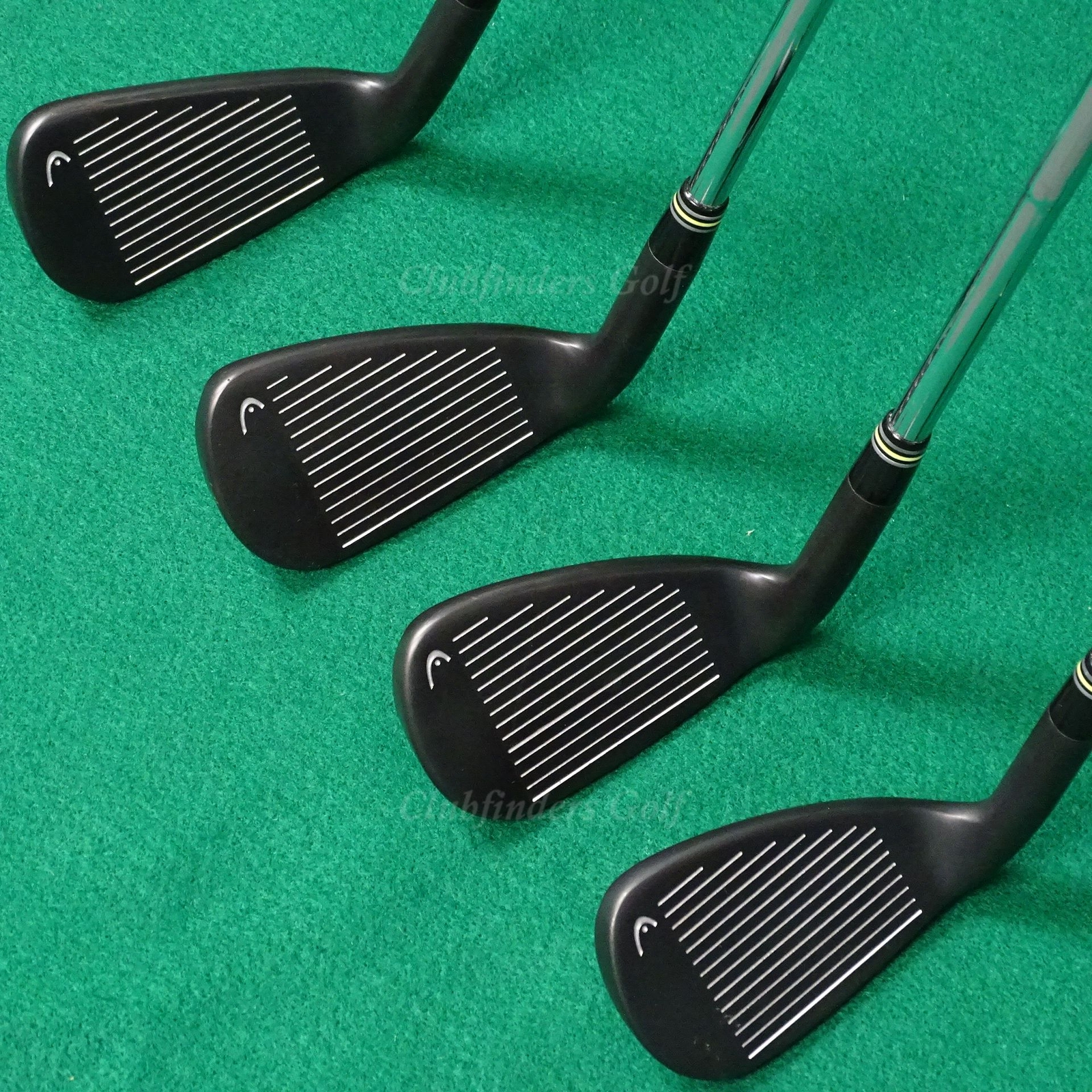 PowerBilt Head 4PW Iron Set Factory Steel Uniflex eBay