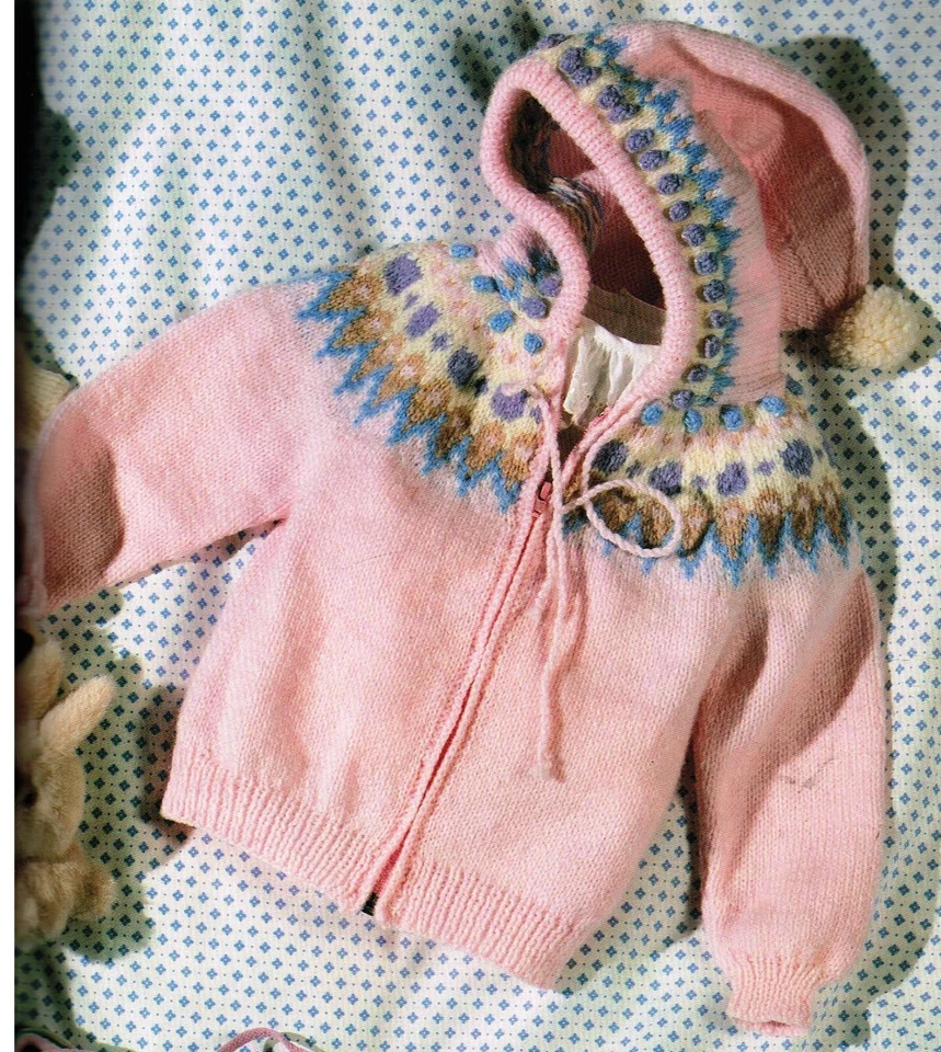 Vintage Patons Sweet Country Baby 1990 Patterns for Boys and Girls - Image 3 of 4