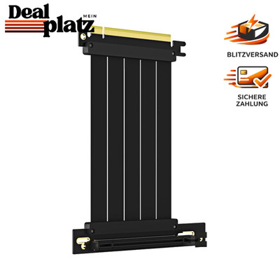 PCIe 4.0 Riser Kabel 150mm für GeForce RTX & AMD Radeon GPUs