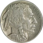 1919-D Buffalo Nickel Choice XF+ Superb Eye Appeal Strong Strike